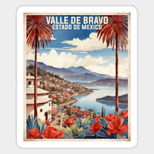 Valle de Bravo Estado de Mexico Mexico Vintage Tourism Travel Magnet